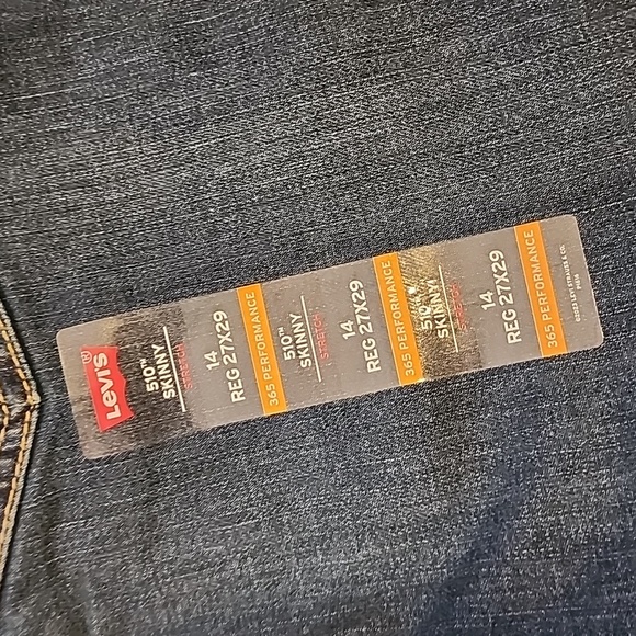 Boys Levi's 510 Skinny 14 Reg 27×29 Jeans - Picture 6 of 6
